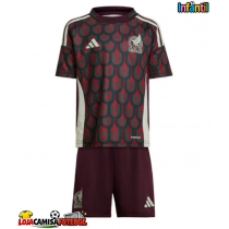 Camisa de Futebol México Equipamento Principal Infantil Copa America 2024 Manga Curta (+ Calças curtas)
